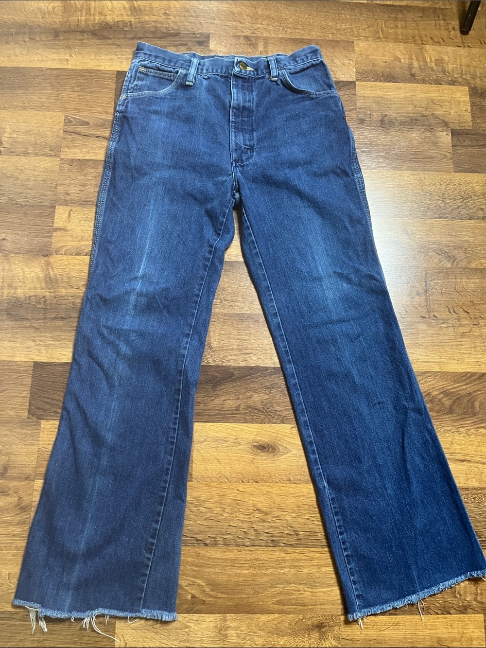 Wrangler Vintage High Rise Bootcut Jeans Waist 28